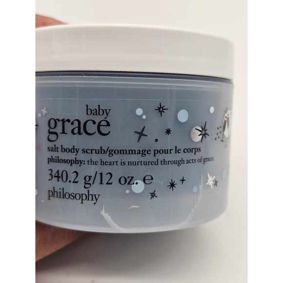 PHILOSOPHY BABY GRACE SALT BODY SCRUB 12 oz-NEW - Picture 2 of 3
